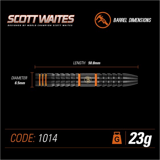 Strelice Za Pikado Scott Waites 90% Tungsten