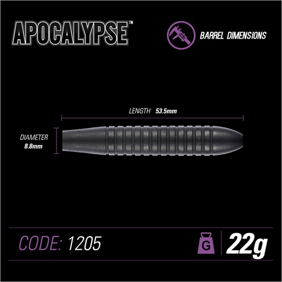 Strelice Za Pikado Apocalypse Brass 