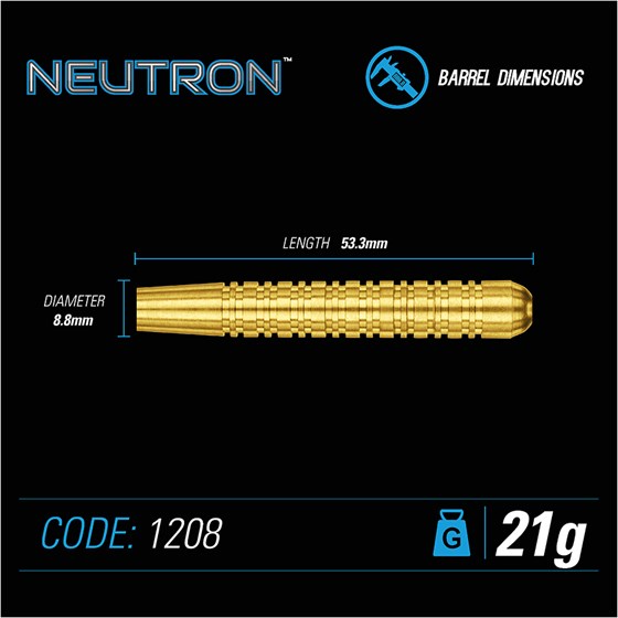 Strelice Za Pikado Neutron Brass