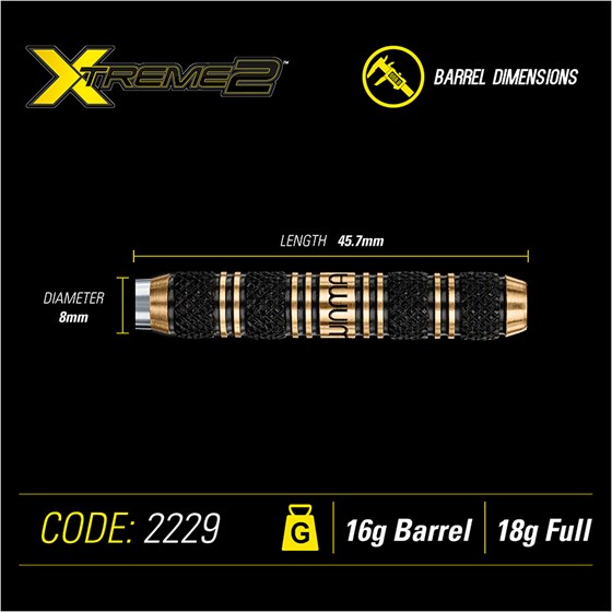 Strelice Za Pikado Xtreme 2 Brass