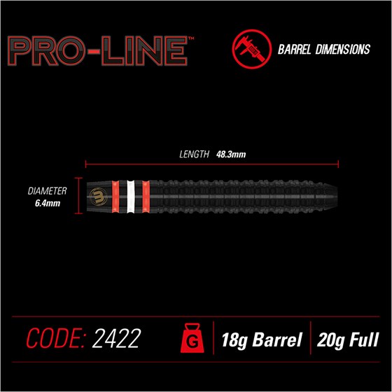 Strelice Za Pikado Pro-Line 90% Tungsten