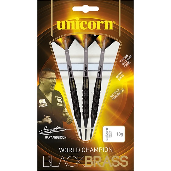 Strelice Za Pikado Black Brass Gary Anderson World Champion 
