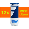 Loptice Za Tenis Team All Court 3/1 x12