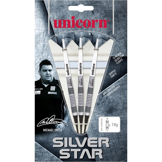 Strelice Za Pikado Silver Star 80% Tungsten Michael Smith