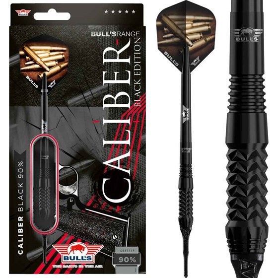 Strelice Za Pikado Caliber Crna 90% Tungsten