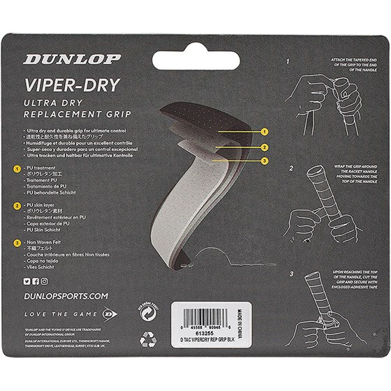 Grip Za Reket Viper-Dry Temeljni Grip