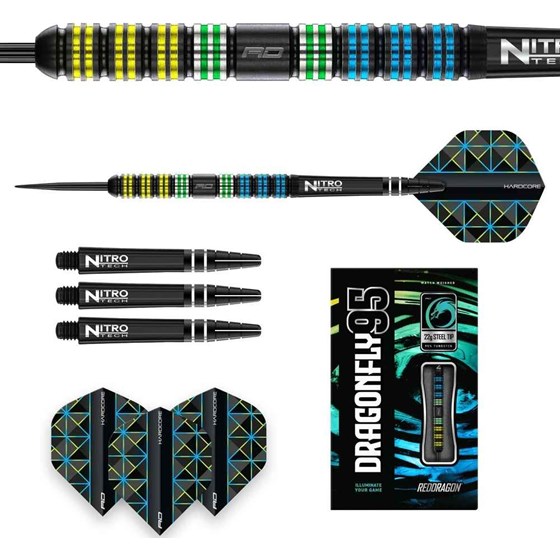 Strelice Za Pikado Dragonfly 95 Parallel 95% Tungsten