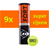 Loptice Za Tenis Dunlop Fort Clay Court 4/1 x9