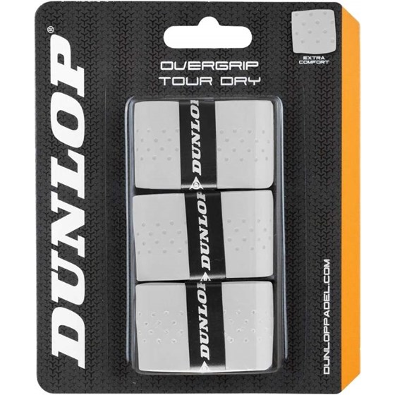 Grip Za Padel Dunlop Tour Dry Bijela