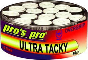 Grip Za Reket Pro's Pro ULTRA TACKY Bijeli