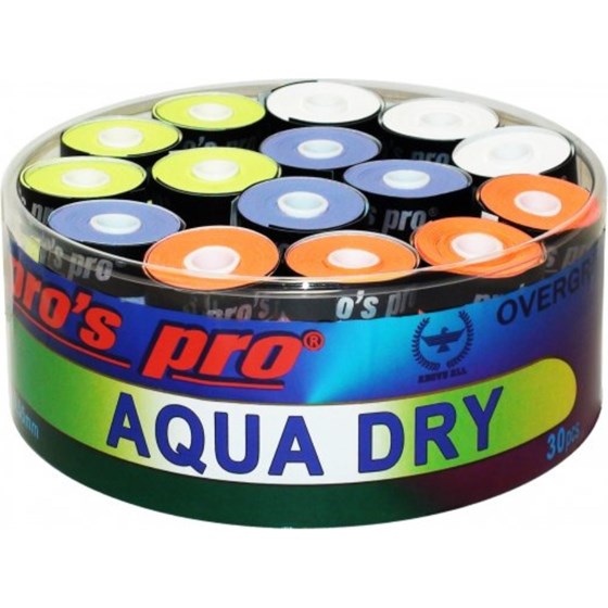 Grip Za Reket Pro's Pro Aqua Dry Raznobojni