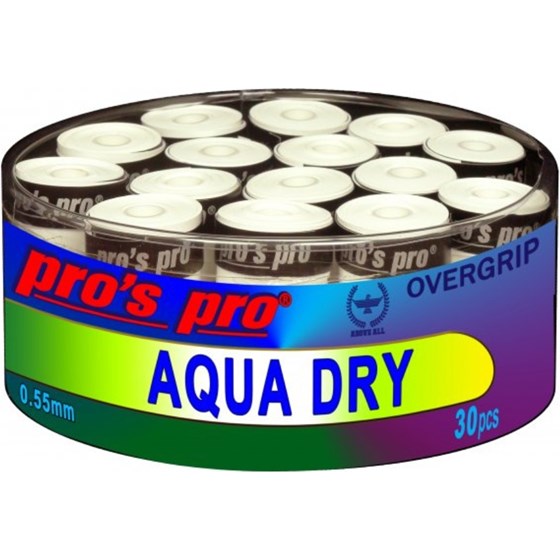 Grip Za Reket Pro's Pro Aqua Dry Bijeli