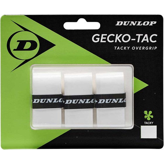 Grip Za Reket Dunlop Gecko-Tac 3Kom Bijela