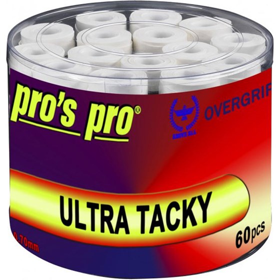 Grip Za Reket Pro's Pro Ultra Tacky Bijela