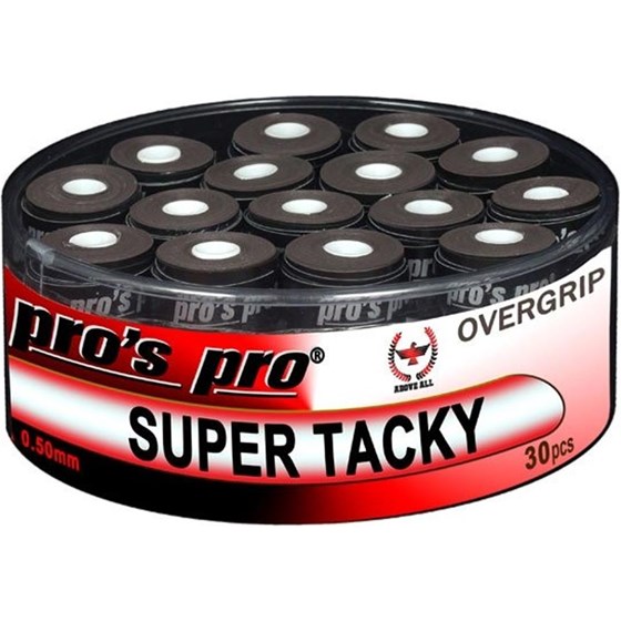 Grip Za Reket Super Tacky 30 Crna