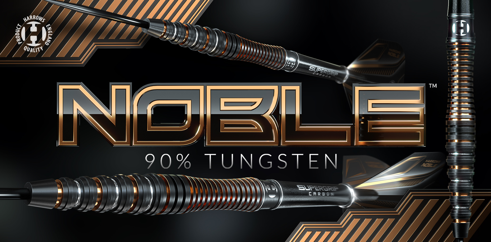 Strelice Za Pikado Noble 90% Tungsten