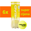 Loptice Za Tenis Team 3/1 x6