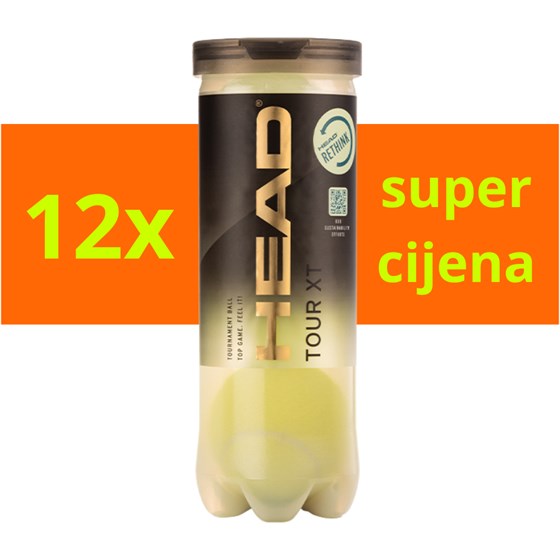 Loptice Za Tenis Tour XT 3/1 x12