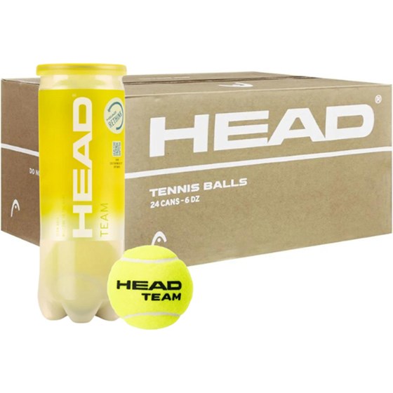Loptice Za Tenis Head Team 3/1 x24
