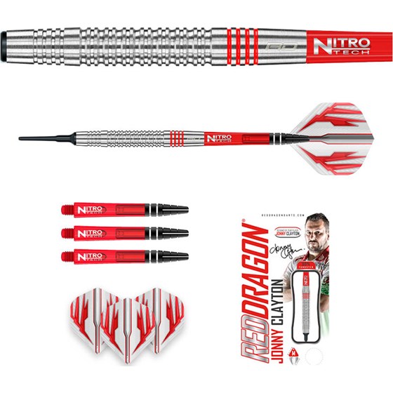 Strelice Za Pikado Jonny Clayton 90% Tungsten