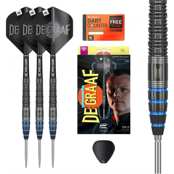 Strelice Za Pikado Jeffrey de Graaf 90% Tungsten