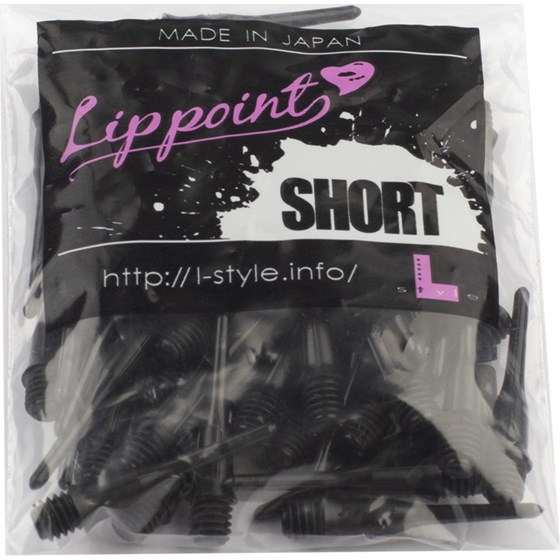 Pikado Špice L-Style Short LipPoint Tip 50Kom Crna