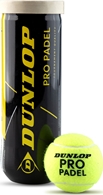 Padel Loptice Dunlop Pro Padel 3 /1 