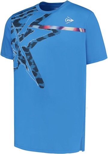 Majica kratkih rukava za tenis Mens Game Tee Brilliant Plava