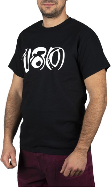 Majica T-shirt 180 Crna