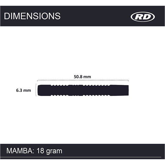 Peter Wright Mamba 90% Tungsten