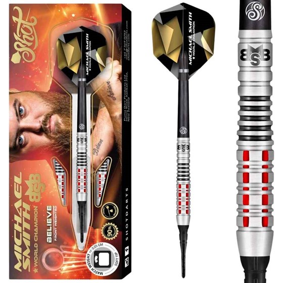 Strelice Za Pikado Michael Smith Believe 90% Tungsten