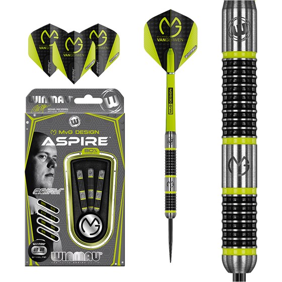 Strelice Za Pikado Mvg Aspire 80% Tungsten