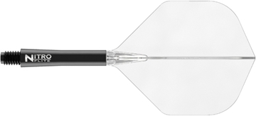 Pikado Pera Nitro Flite Crna Prozirna No2