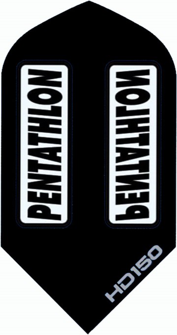 Pikado Pera Pentathlon Transparent Window Hd150 Slim Crna