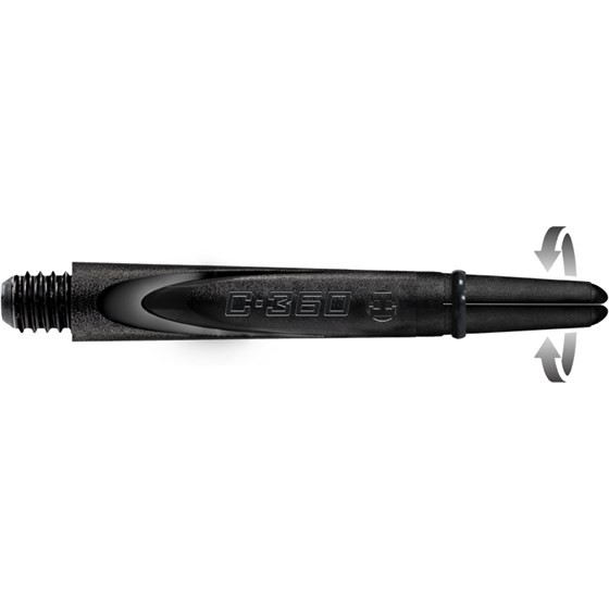 Pikado Nastavci Carbon 360 Crna