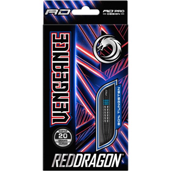 Strelice Za Pikado Vengeance Blue 90% Tungsten