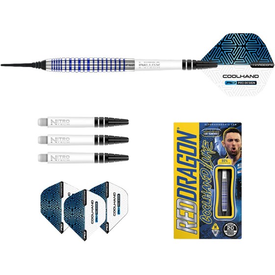 Strelice Za Pikado Luke Humphries TX3 Cool Blue SE  90% Tungsten