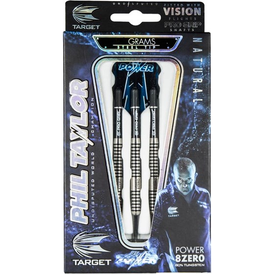 Strelice Za Pikado Power 8Zero Crna Titanium