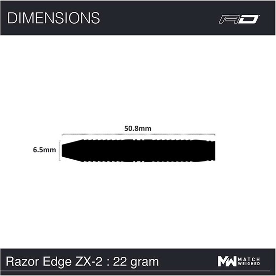 Strelice Za Pikado Razor Edge ZX-2 85% Tungsten