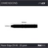 Strelice Za Pikado Razor Edge ZX-95 95% Tungsten