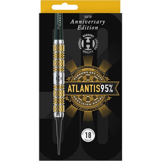Strelice Za Pikado Anniversary Atlantis 95% Tungsten 