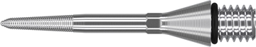 Pikado Špice Titanium Nano Sp Conversion 26mm Silver