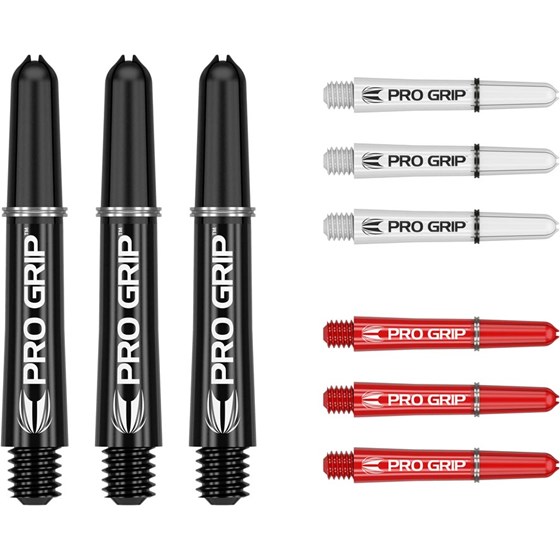 Pikado Nastavci Pro Grip Crna/Bijela/Crvena 3x Set