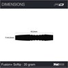 Strelice Za Pikado Fusion Plus 90% Tungsten