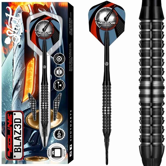 Strelice Za Pikado Redline Blazed 80% Tungsten
