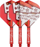 Pikado Pera i Nastavci Stephen Bunting Mental Kit No2 Crvena