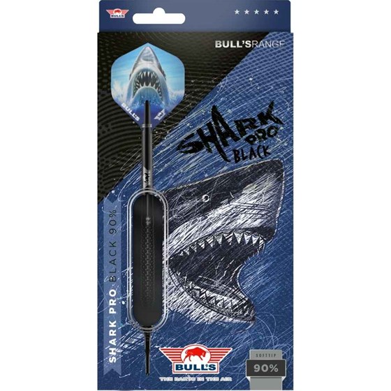 Strelice Za Pikado Shark Pro Crna 90% Tungsten