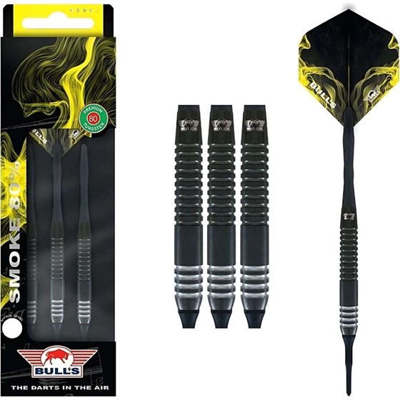 Strelice Za Pikado Smoke Silver 80% Tungsten