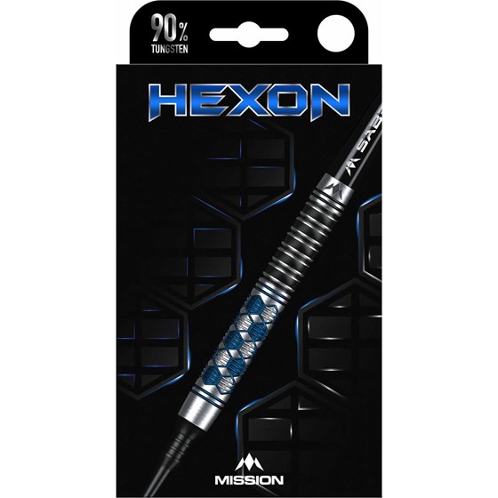 Strelice Za Pikado Hexon Blue PVD 90% Tungsten