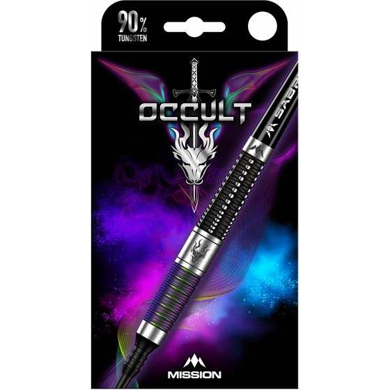 Strelice Za Pikado Occult Blue & Coral PVD 90% Tungsten